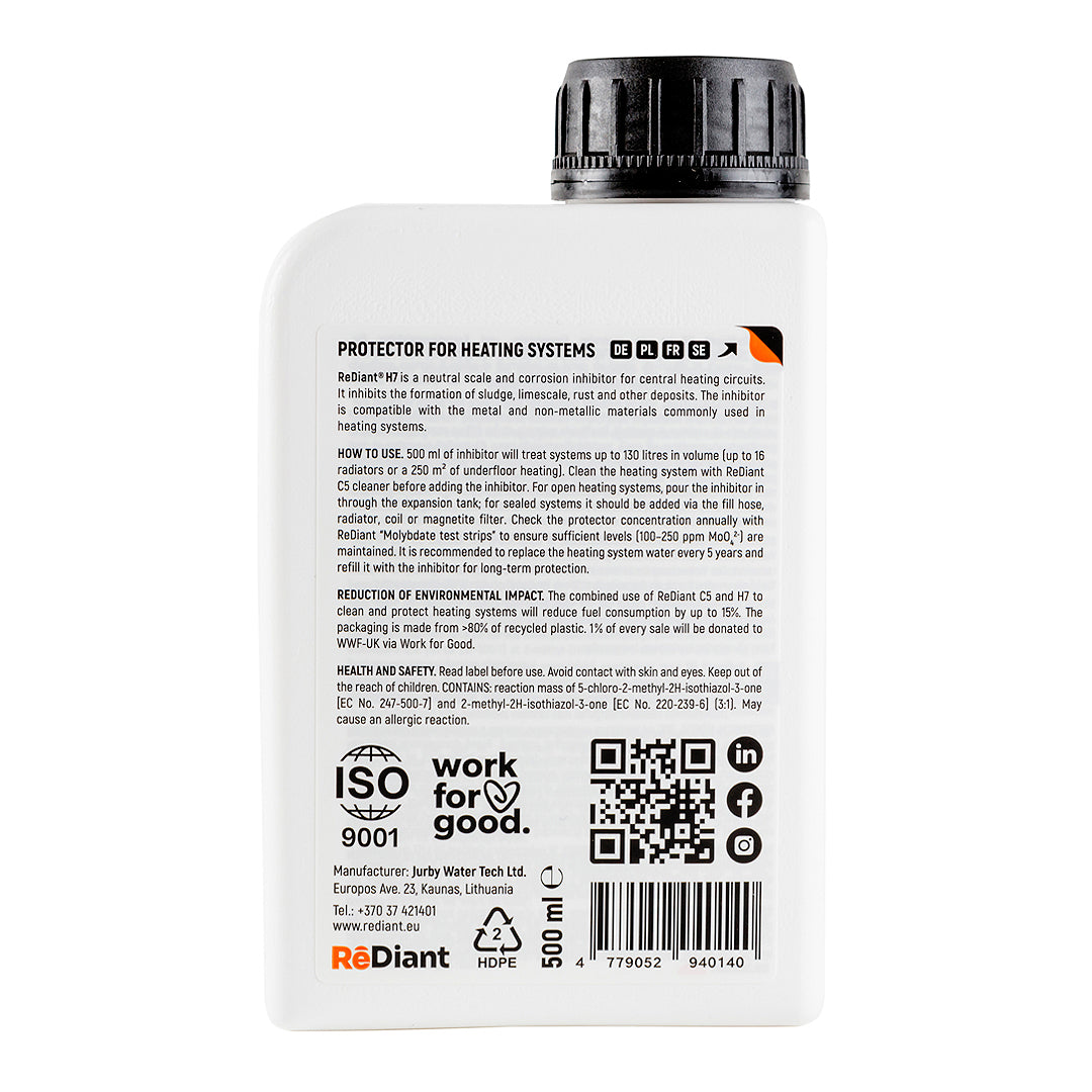 how to use central heating system protector, inhibitor