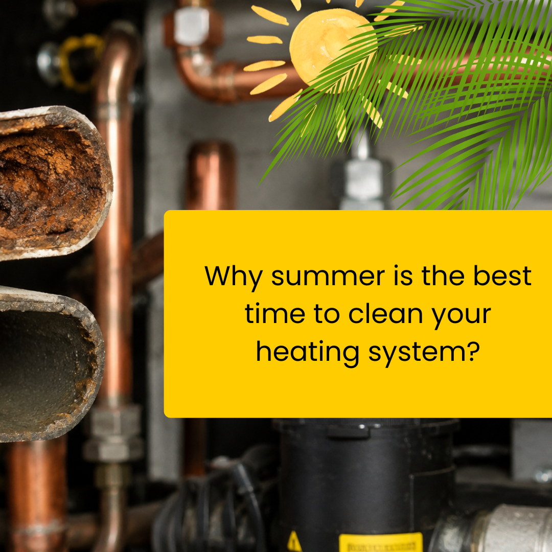 Why summer is the best time to clean your heating system