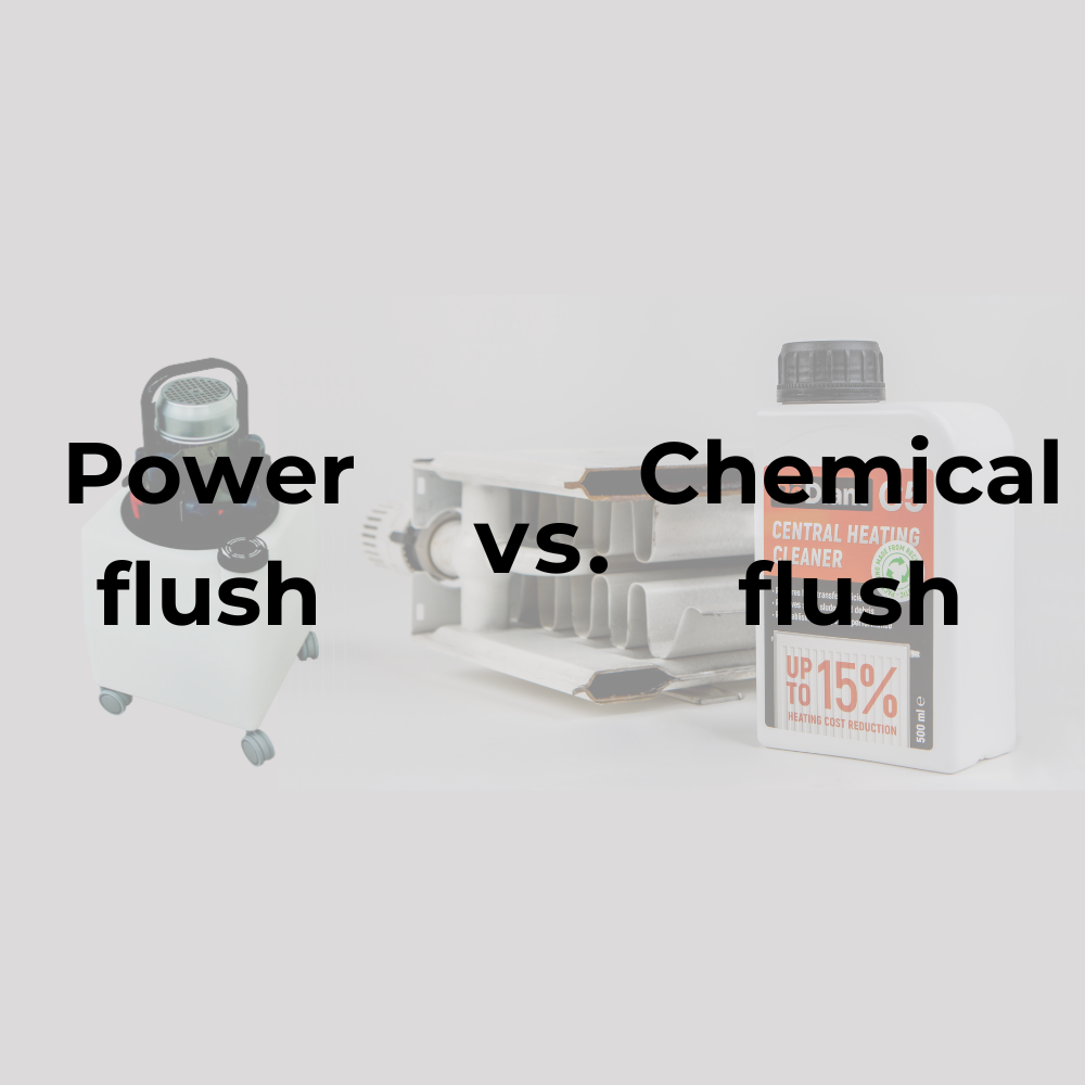 Power Flush vs. Chemical Flush. What is the Difference Between Them?